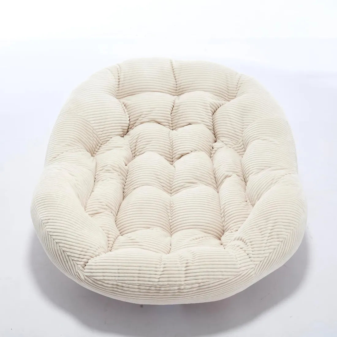 Extra Large Rocking Egg Chair - Comfy Indoor/Outdoor Wicker Lounge